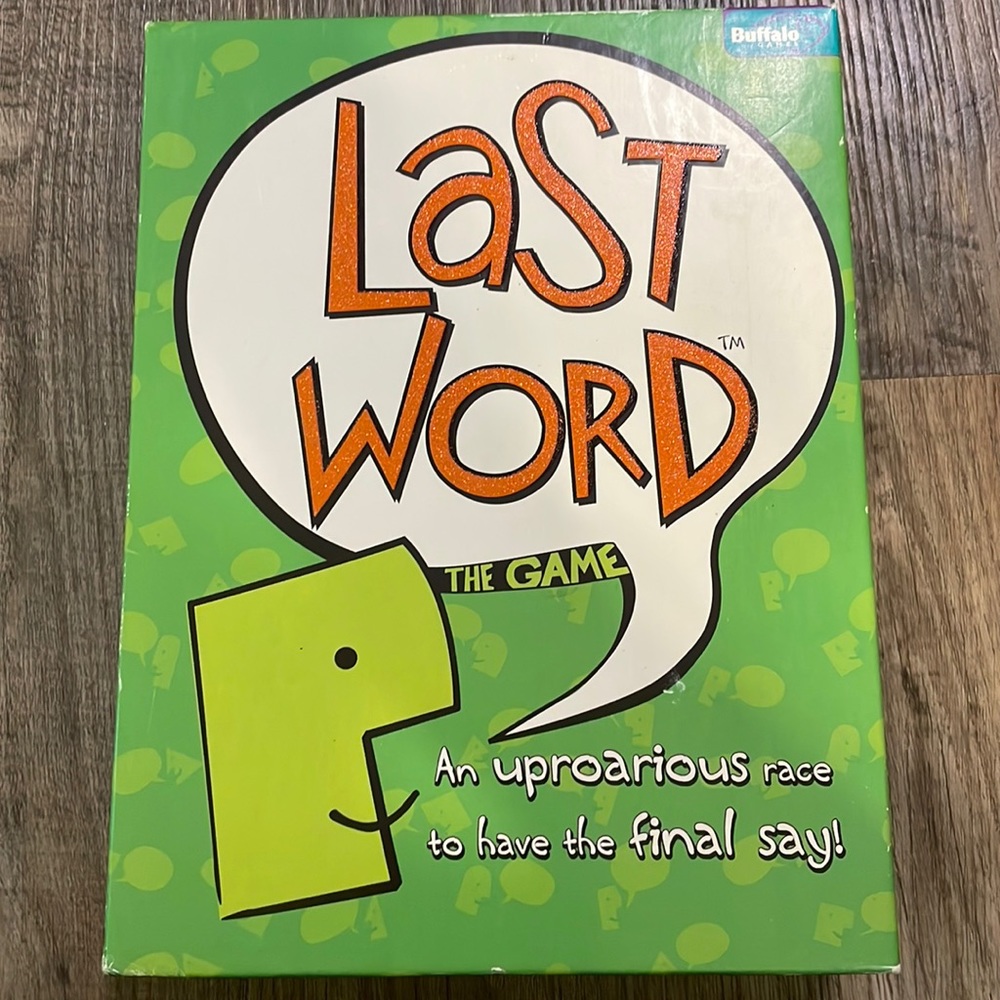 Buffalo Games Last Word Game